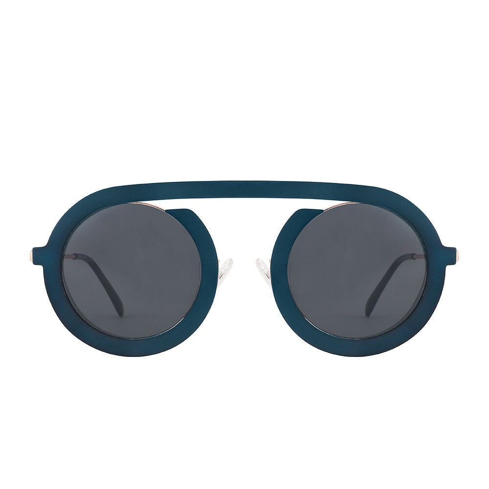 Buffer Blaue Pilot Sonnenbrille