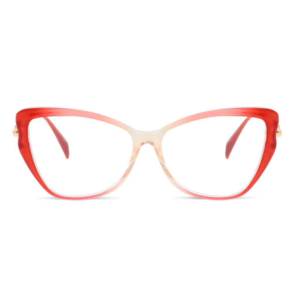 Blake Rote Cat Eye Brille