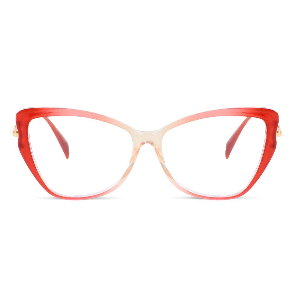 Blake Rote Cat Eye Brille