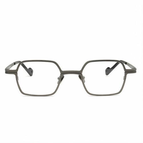 Puzzle Gray Geometric Glasses