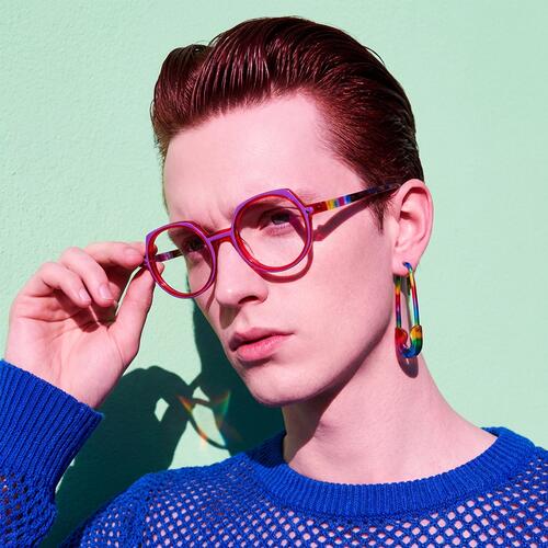 Pene Rosa Runde Brille