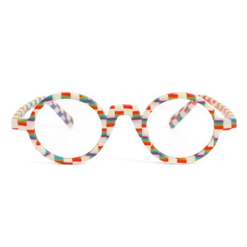 Olivia Lunettes Rondes Multicolores