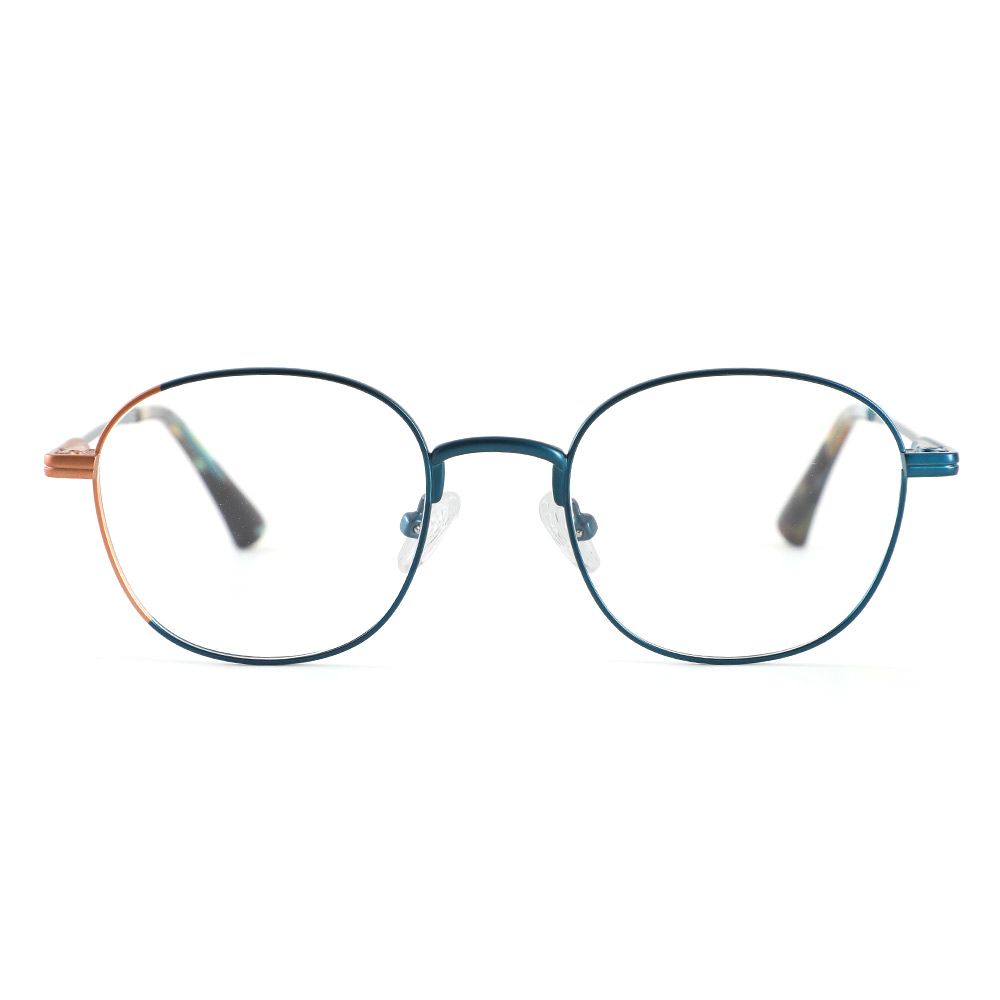 Tobias Blaue Quadratische Brille