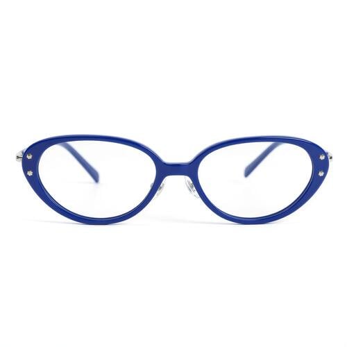Taylor Blaue Cat Eye Brille