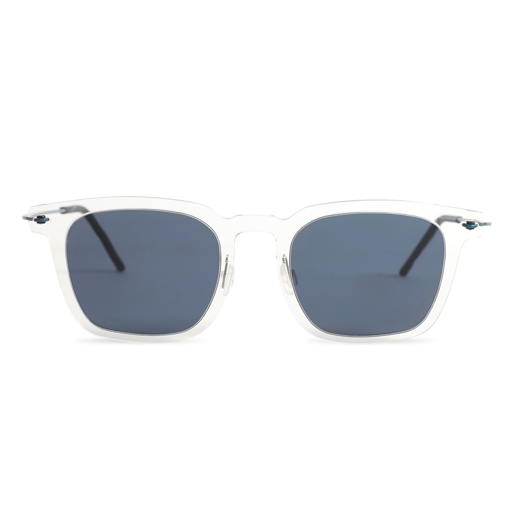Mildred Transparente Quadratische Sonnenbrille