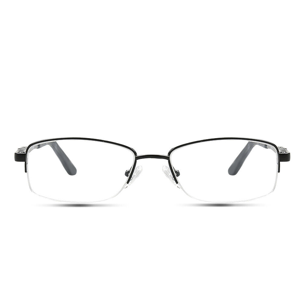 Salome Black Browline Glasses