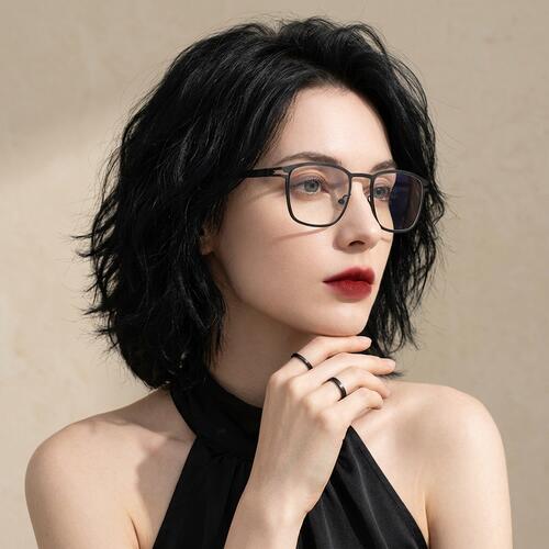 Glover Gafas Cuadradas Negras