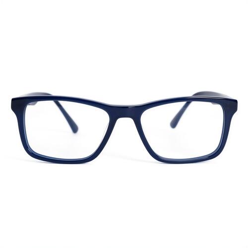 Foster Blue Rectangle Glasses