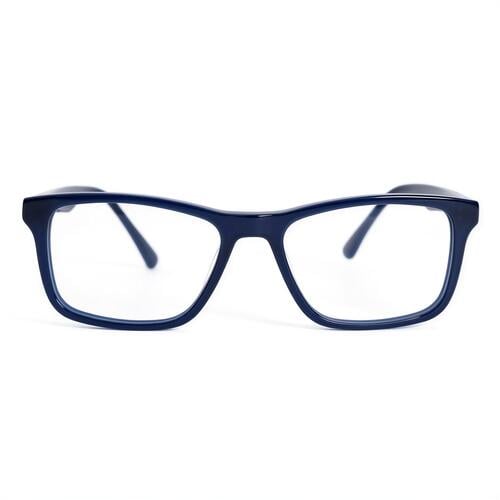 Foster Blue Rectangle Glasses