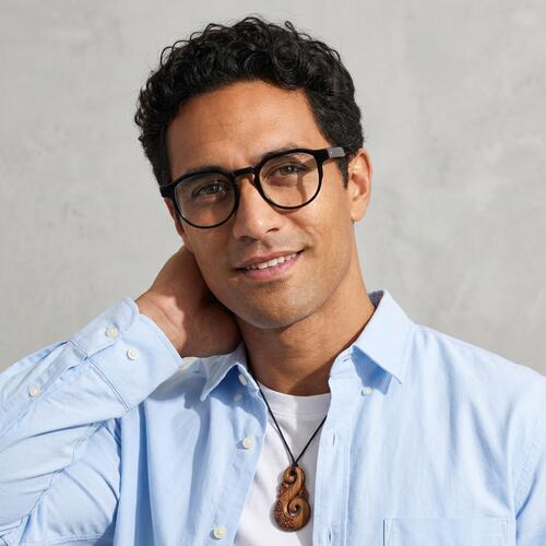 Bloor Black Round Glasses