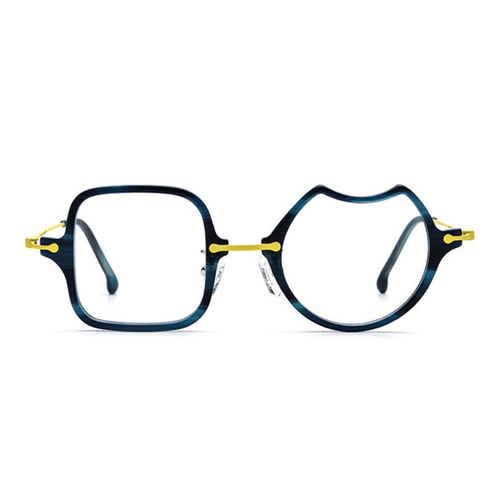 Oliver Blue Square Glasses