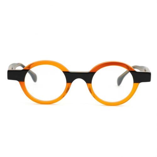 Perry Orange Runde Brille