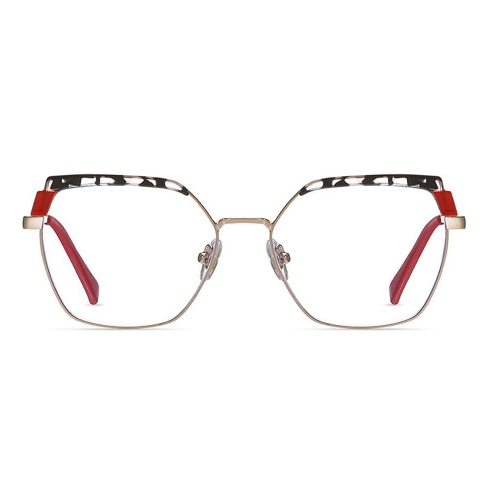 Browning Red Geometric Glasses