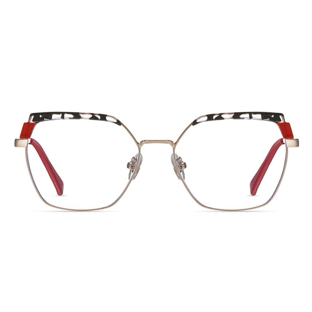 Browning Red Geometric Glasses