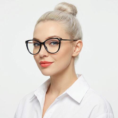 Eleano Lunettes Cat Eye Noires