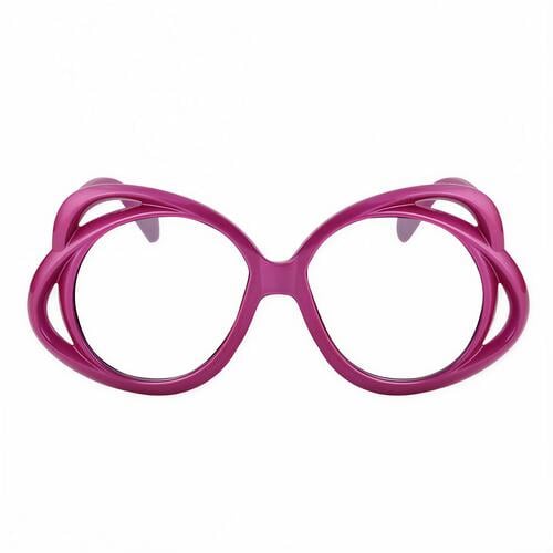 Harold Purple Round Glasses