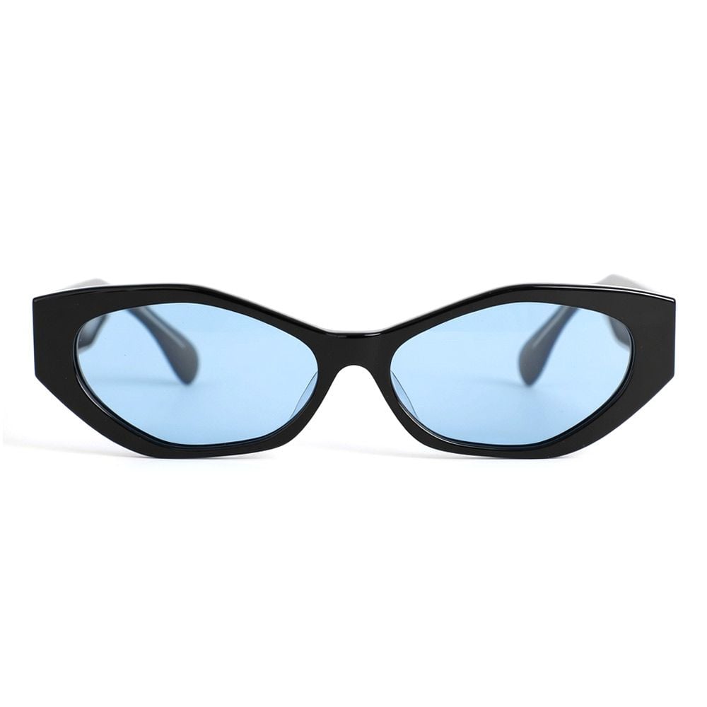 Davies Schwarze Cat Eye Sonnenbrille