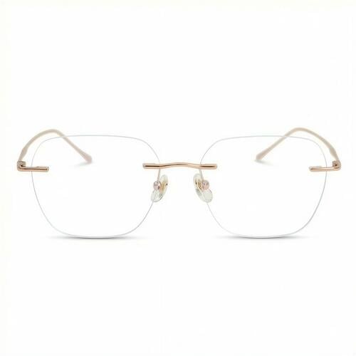 Kennedy Goldene Quadratische Brille