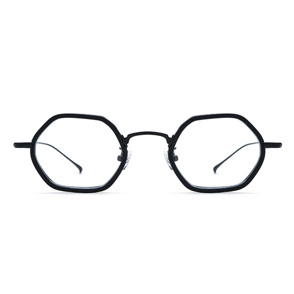 Kelsen Black Geometric Glasses
