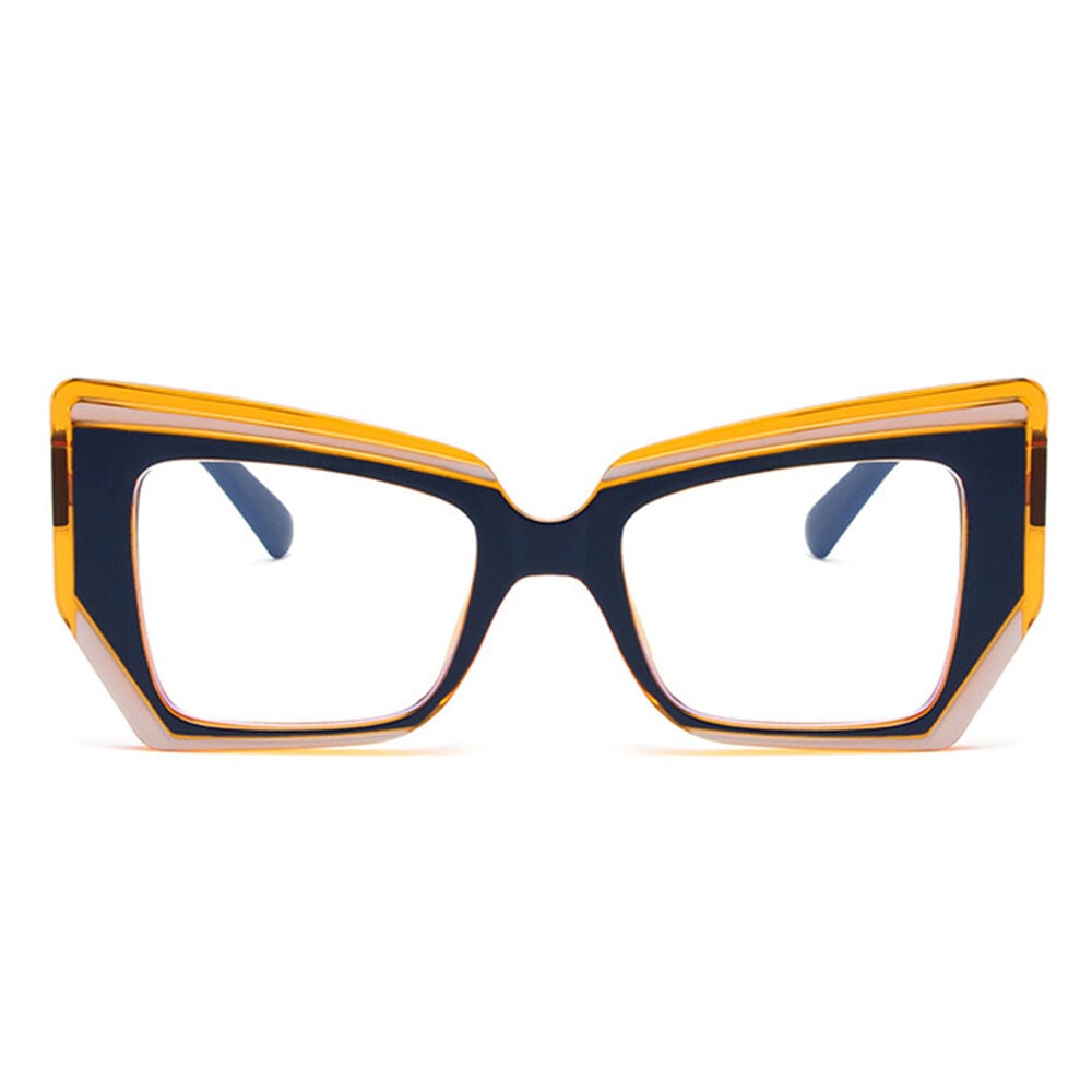 Wandy Blue Cat Eye Glasses