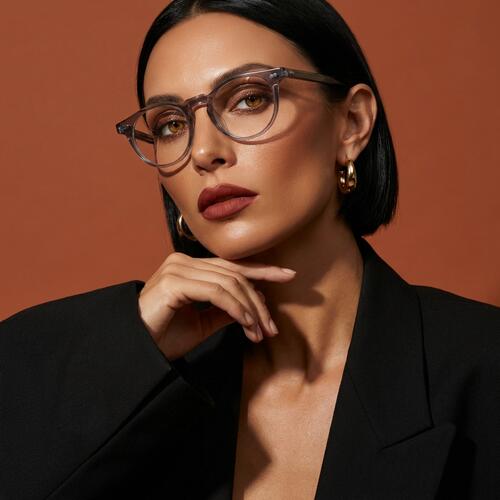 Theodore Gray Round Glasses