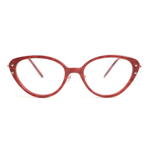 Wanda Red Cat Eye Glasses