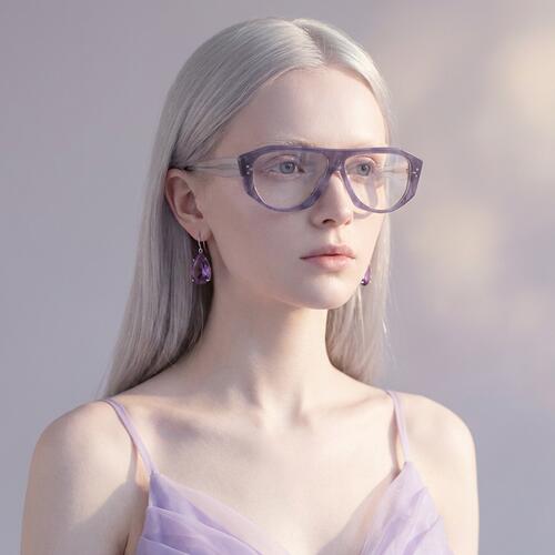 Duncan Purple Aviator Glasses