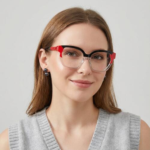 Louise Gafas Cuadradas Negras