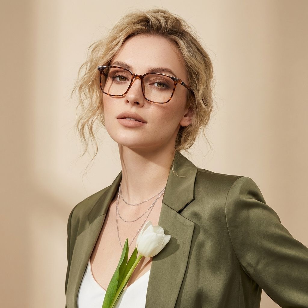 Cornelius Tortoise Square Glasses