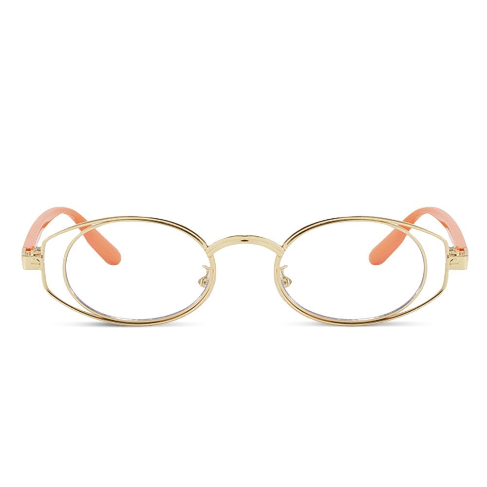 Winifred Goldene Ovale Brille