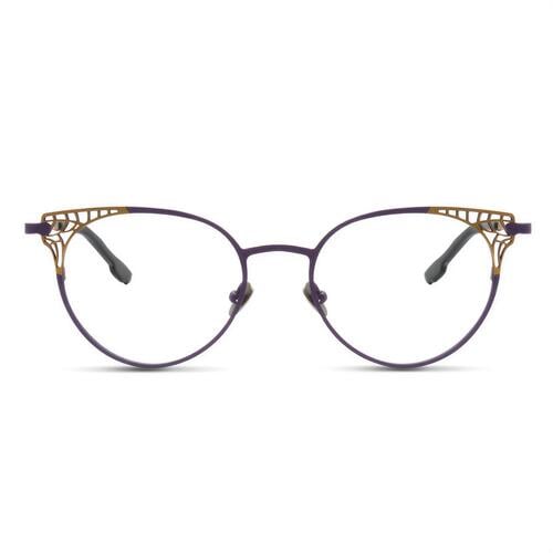 Oswa Lila Cat Eye Brille