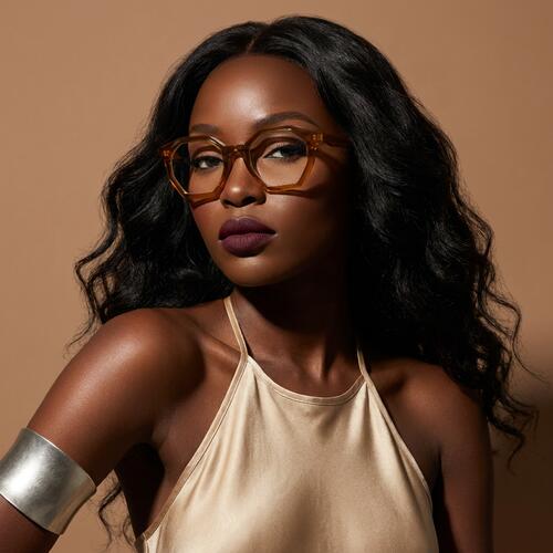 Edmond Brown Geometric Glasses
