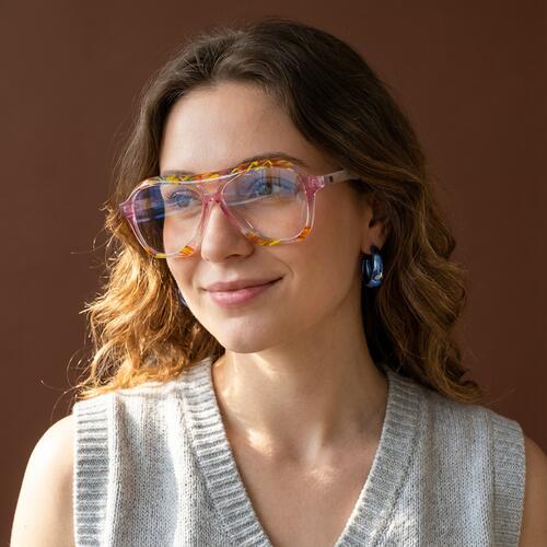 Marcus Gafas Aviador Rosas