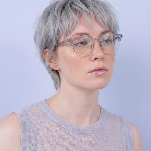 Arlen Gray Browline Glasses