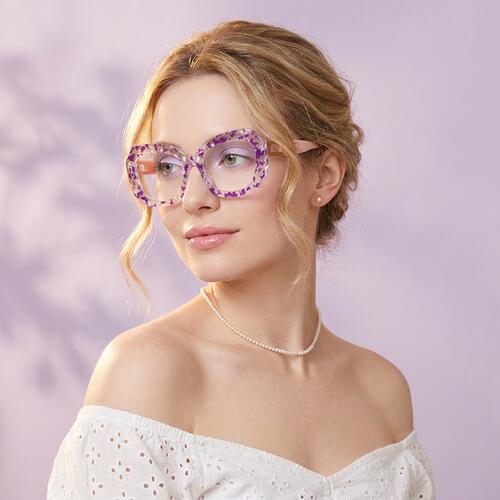 Jane Gafas Cat Eye Moradas