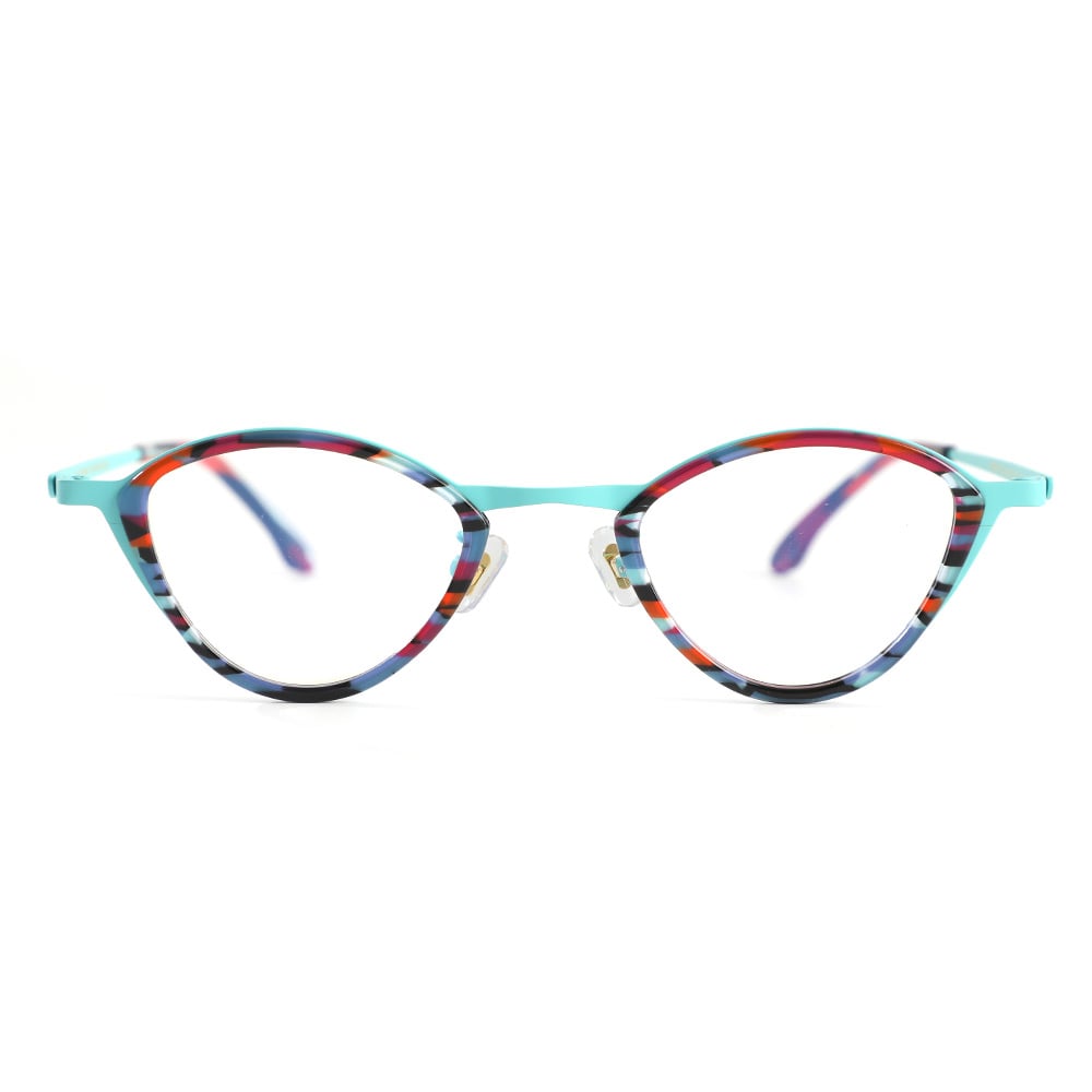 Bryan Blaue Cat Eye Brille