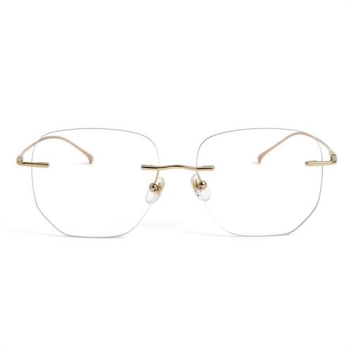 Riley Goldene Geometrische Brille