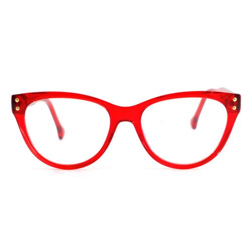 Bessemer Rote Cat Eye Brille