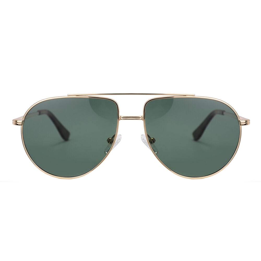 Vargas Lunettes de soleil Aviateur Vertes