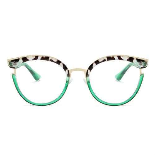 Harte Green Cat Eye Glasses