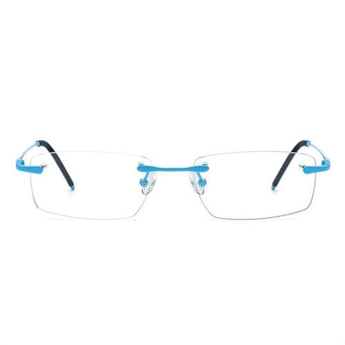Dorothy Blue Rectangle Glasses