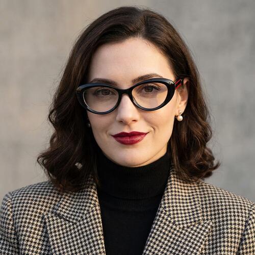Vogt Gafas Cat Eye Negras