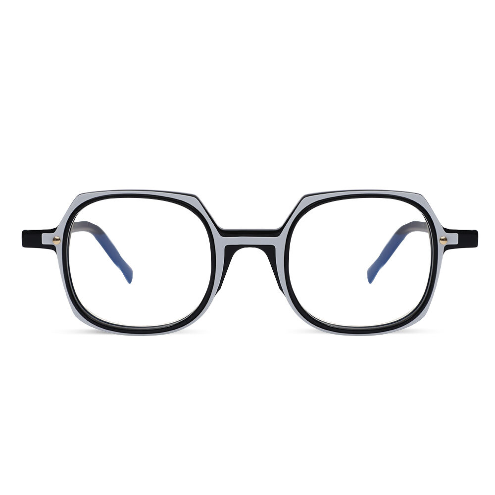 Violae Black Square Glasses