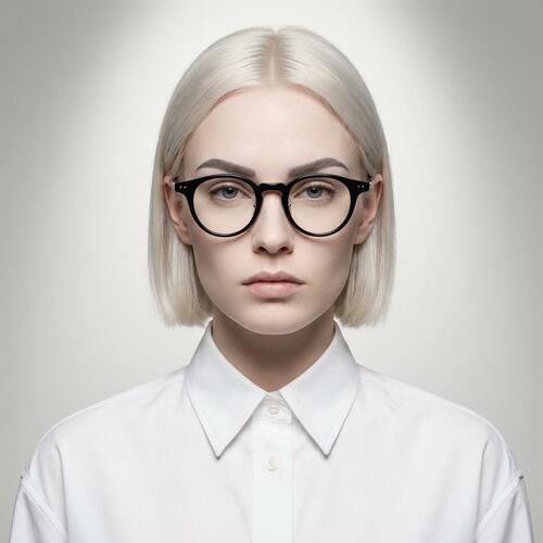 Young Gafas Redondas Negras
