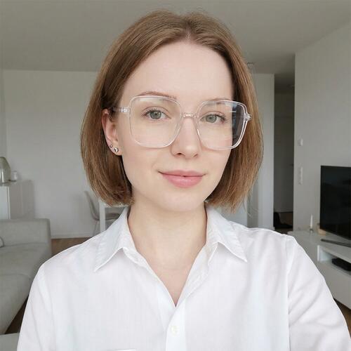 Visiona Lunettes Carrées Transparentes
