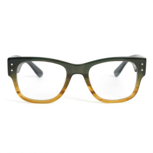 Simmons Grüne Quadratische Brille