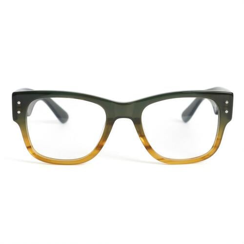 Simmons Grüne Quadratische Brille