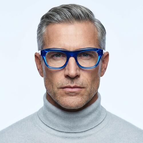Raleign Blue Square Glasses