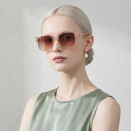Daniel Pink Square Sunglasses