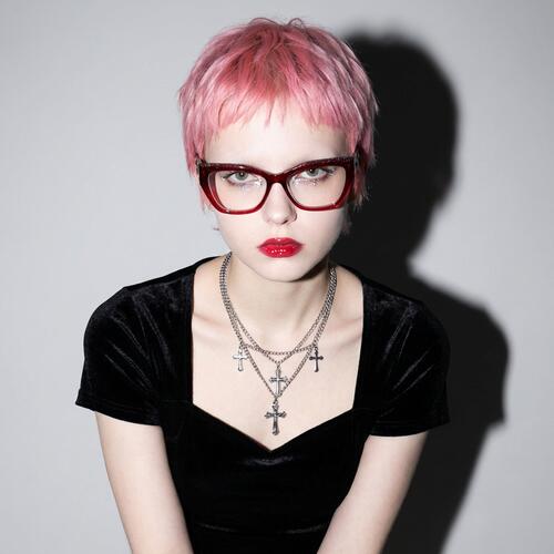 Erin Gafas Cat Eye Rojas
